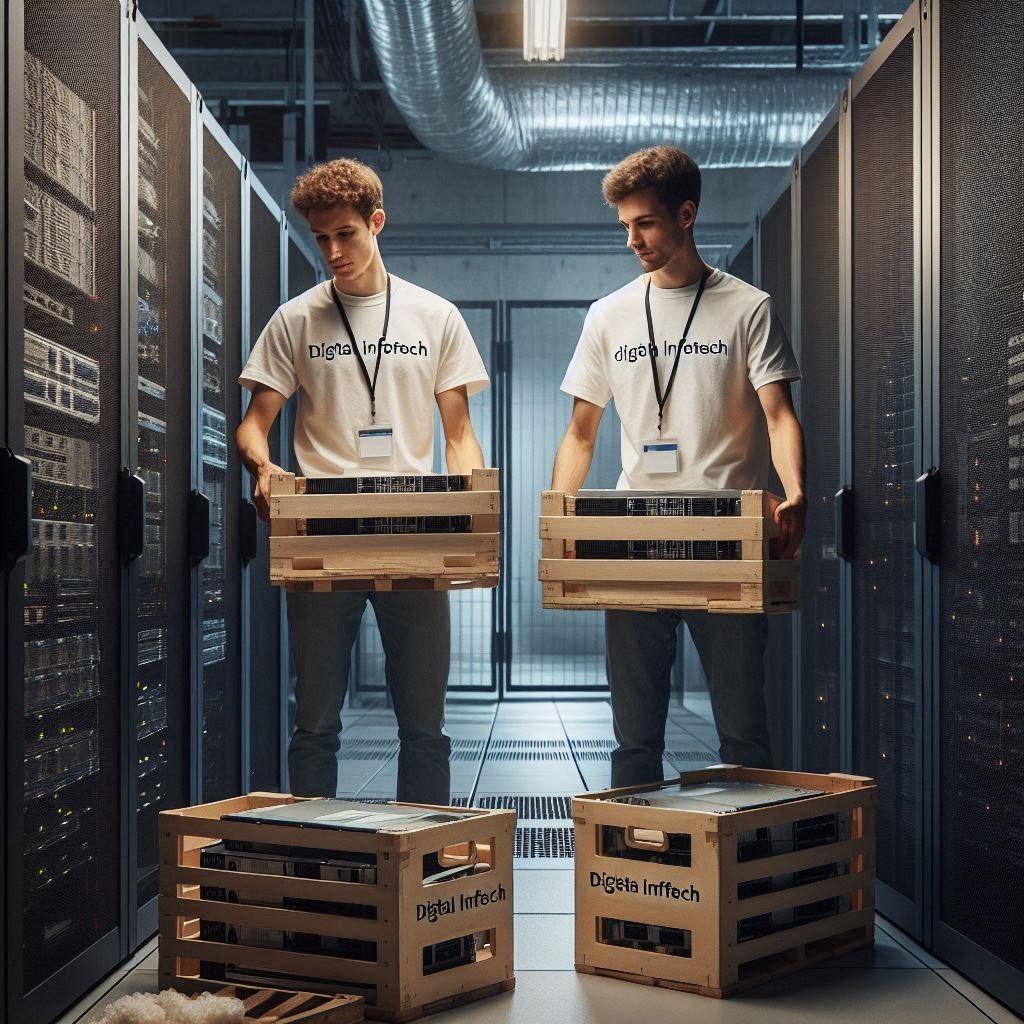 Home 26 data centre rack and stack